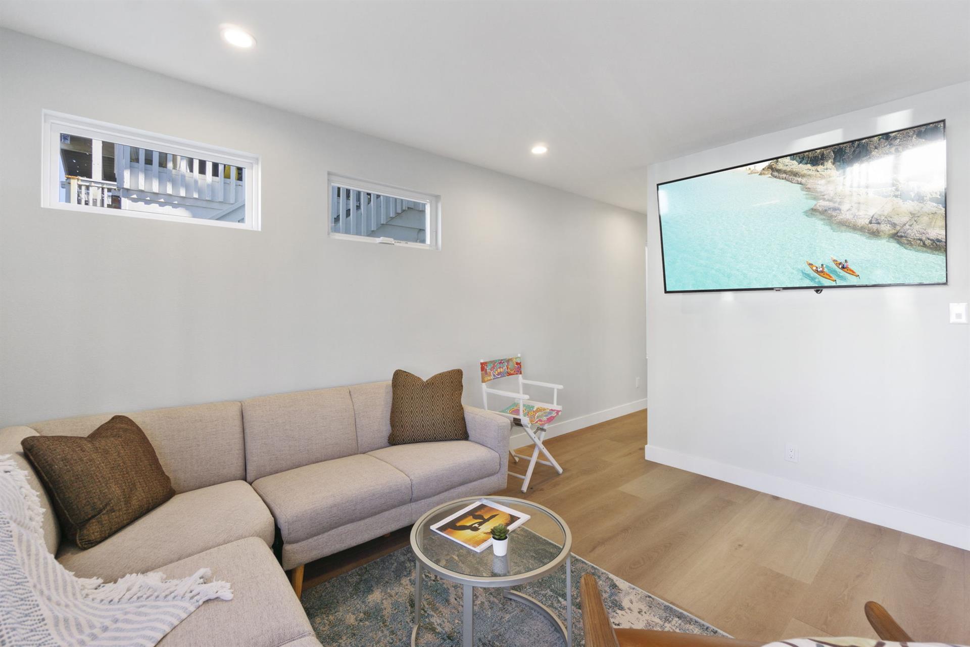 lower unit living room