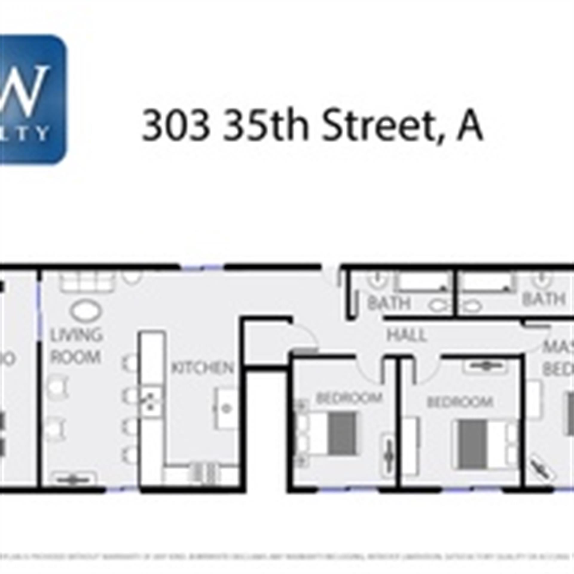 303 35th St. A Floorplan