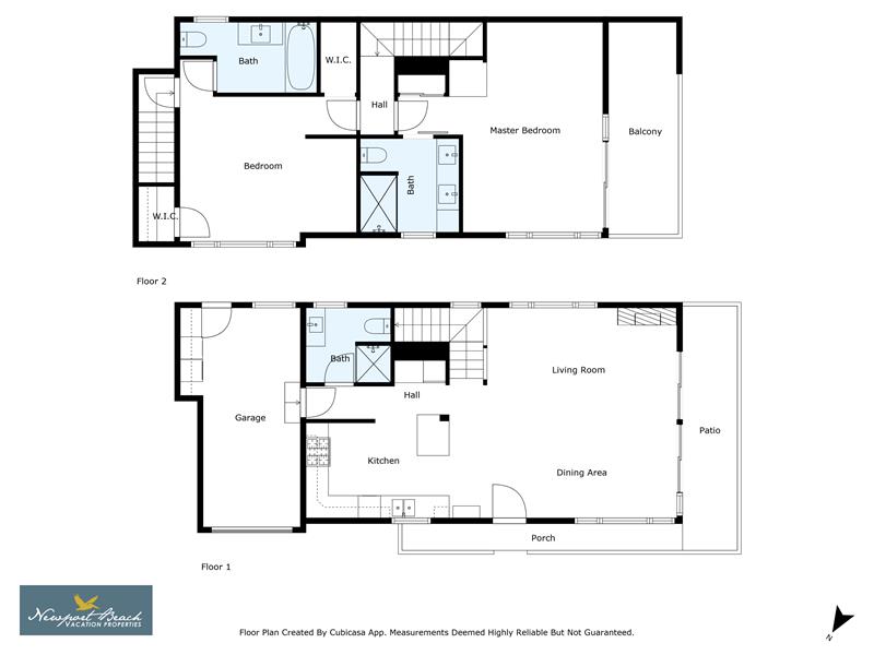 2314 W. Oceanfront A Floorplan