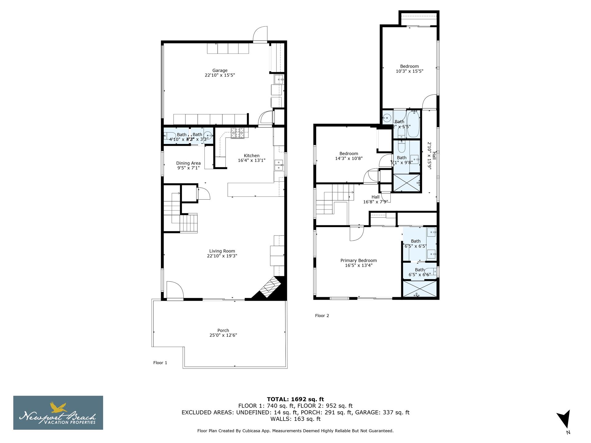 1011 N Bayfront A Floorplan