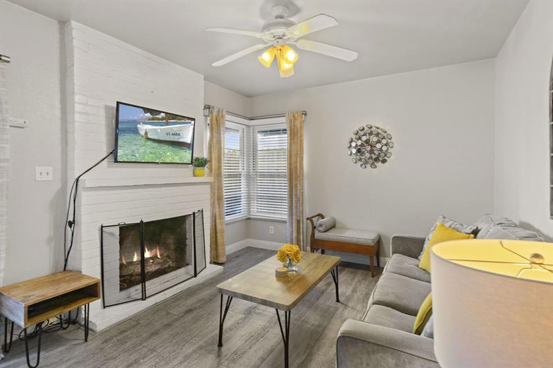 Unit B Studio Living Room