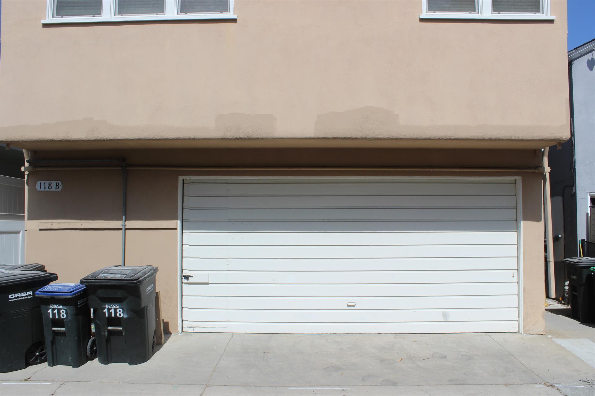 Unit B Garage Door