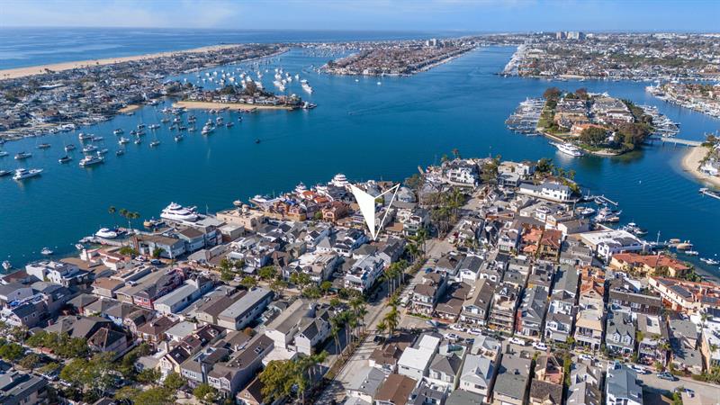 Balboa Island Aerial View