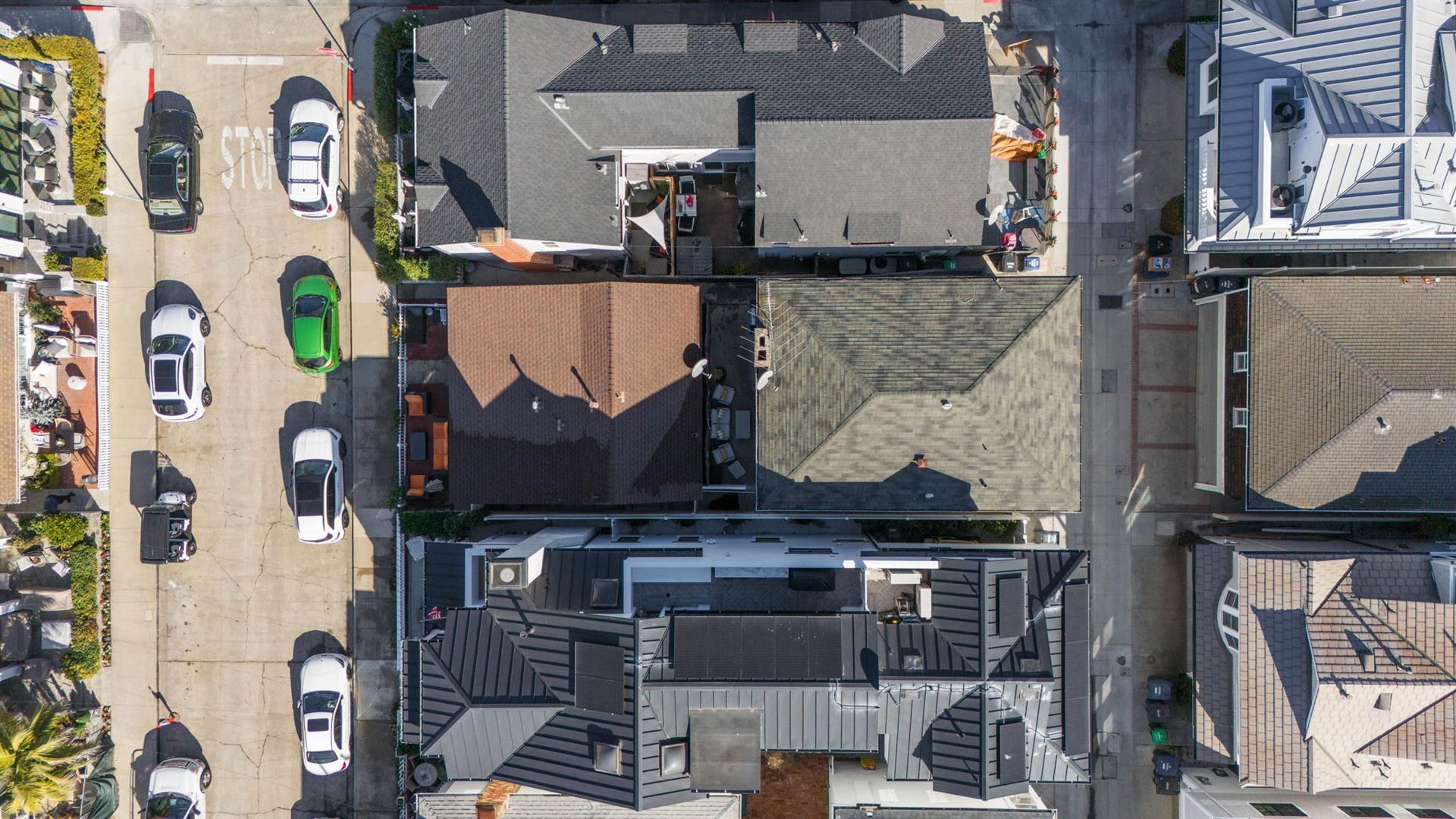 Aerial View  top of houses