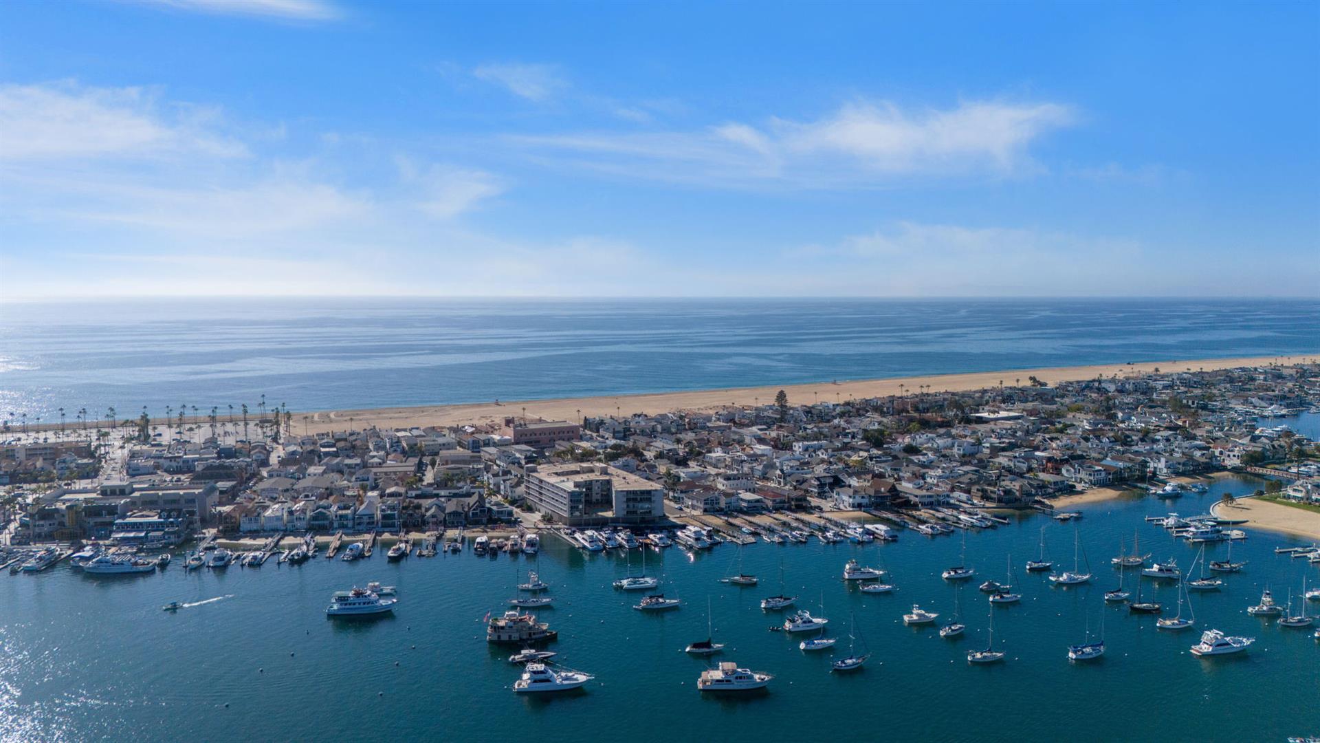 Aerial View Balboa Bay