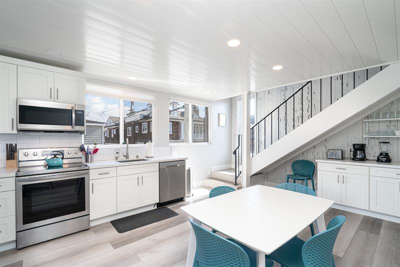 Unit B Kitchen  Dining Room