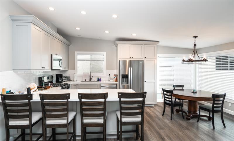 Unit B Kitchen  Bar Seating