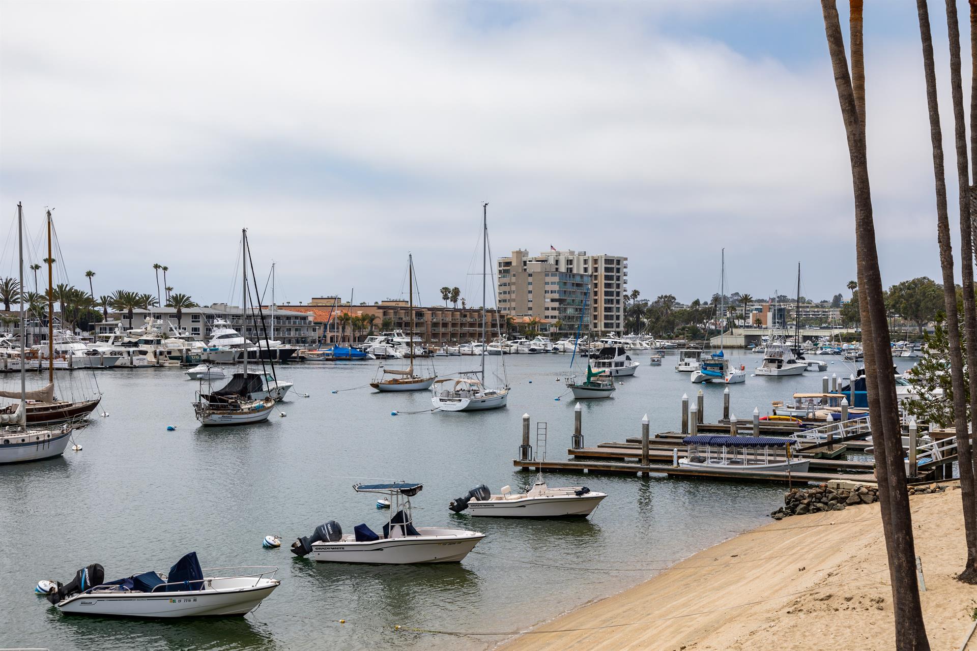 Bay view from the home