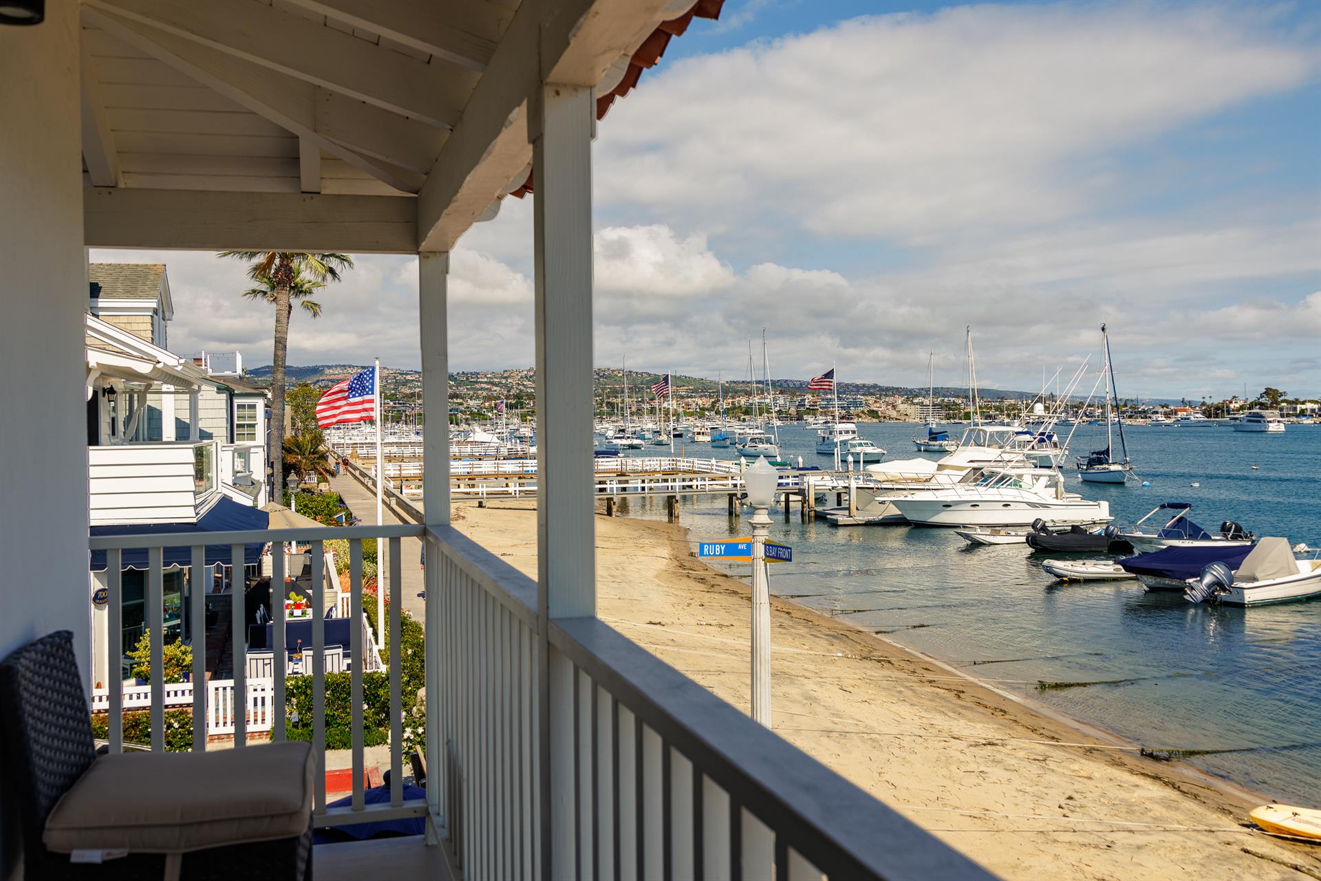 View from upper deck