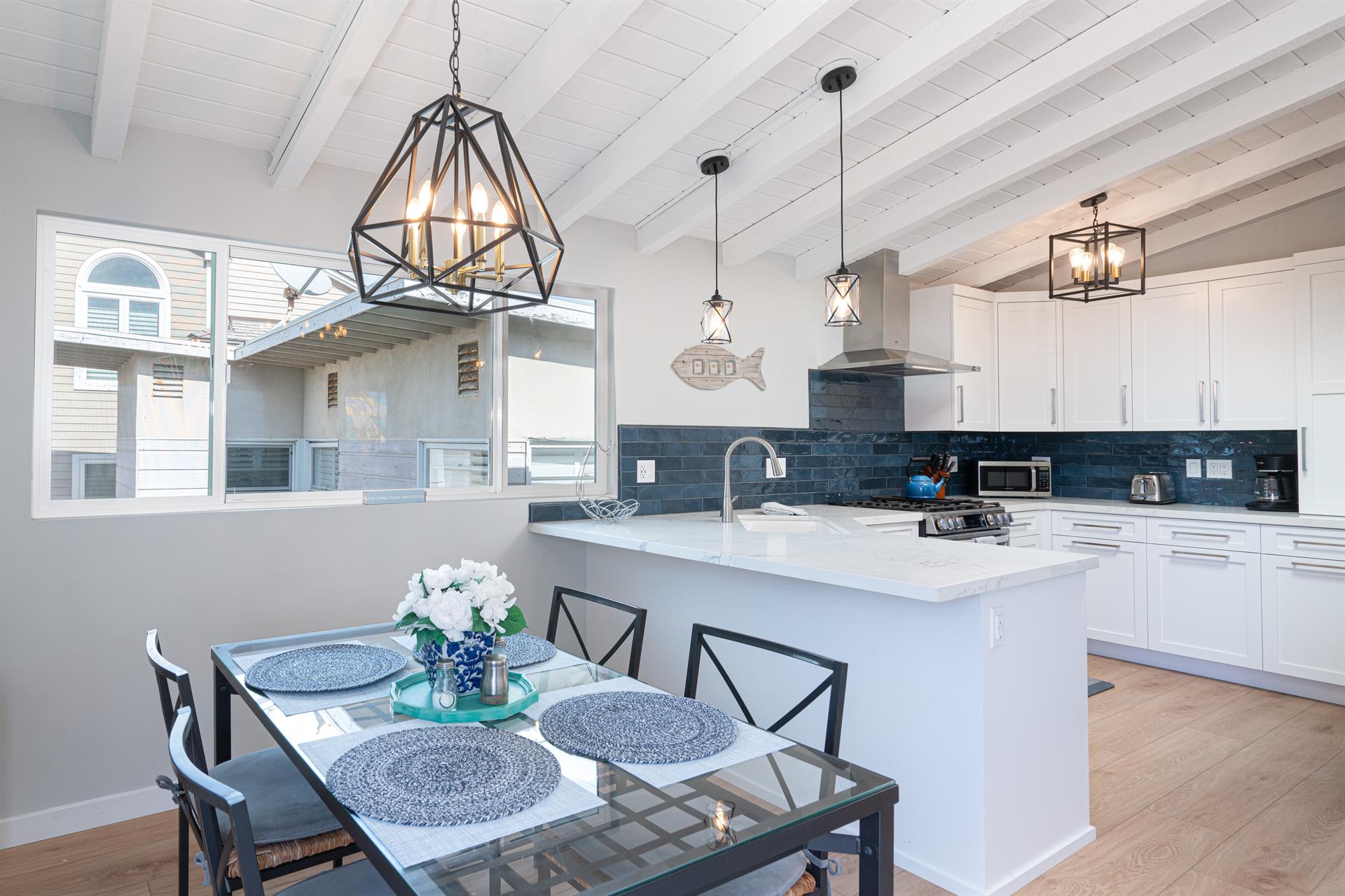 Unit B Dining Room  Kitchen