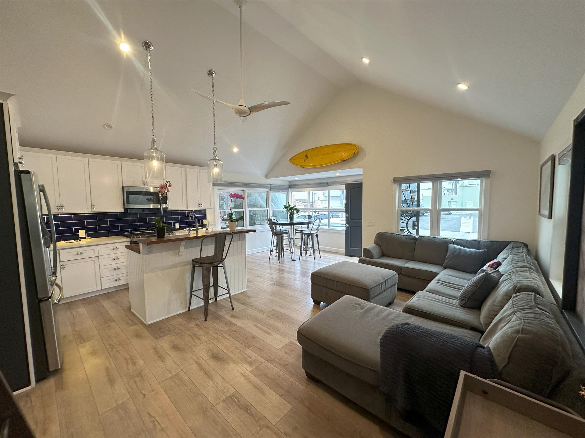 Living Area  Kitchen