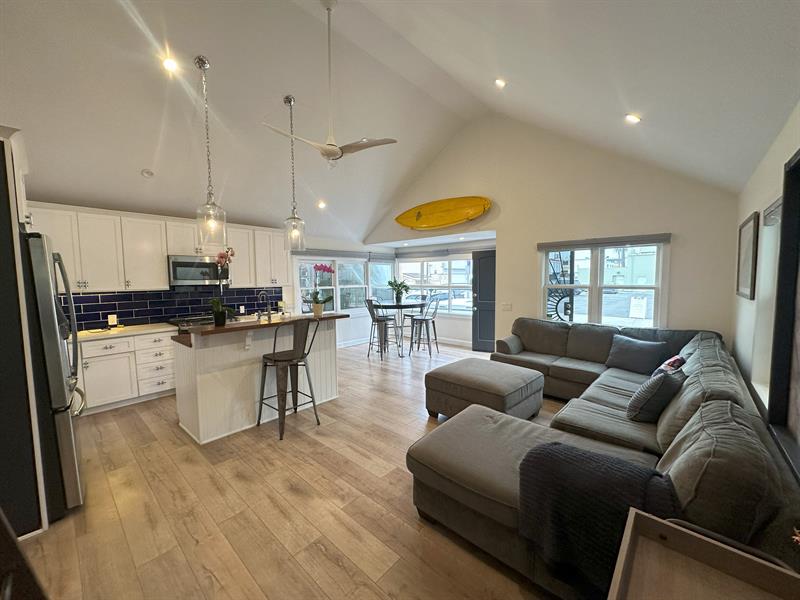 Living Area  Kitchen