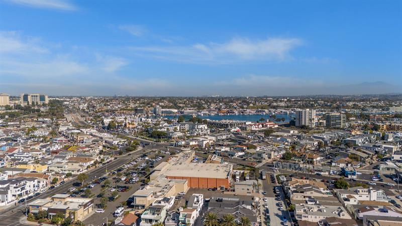 Aerial view of Newport