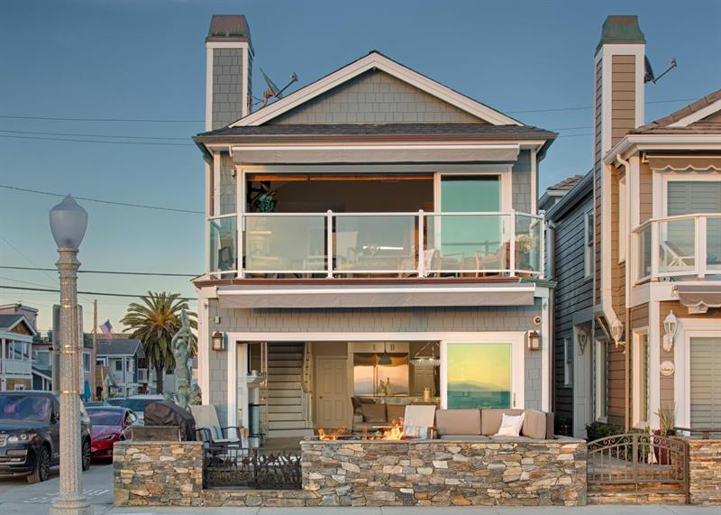 Exterior view from beach