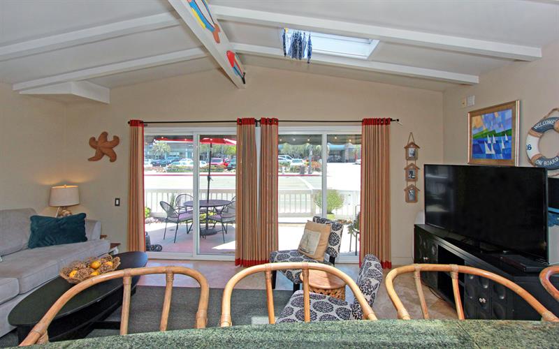 Living area from Kitchen