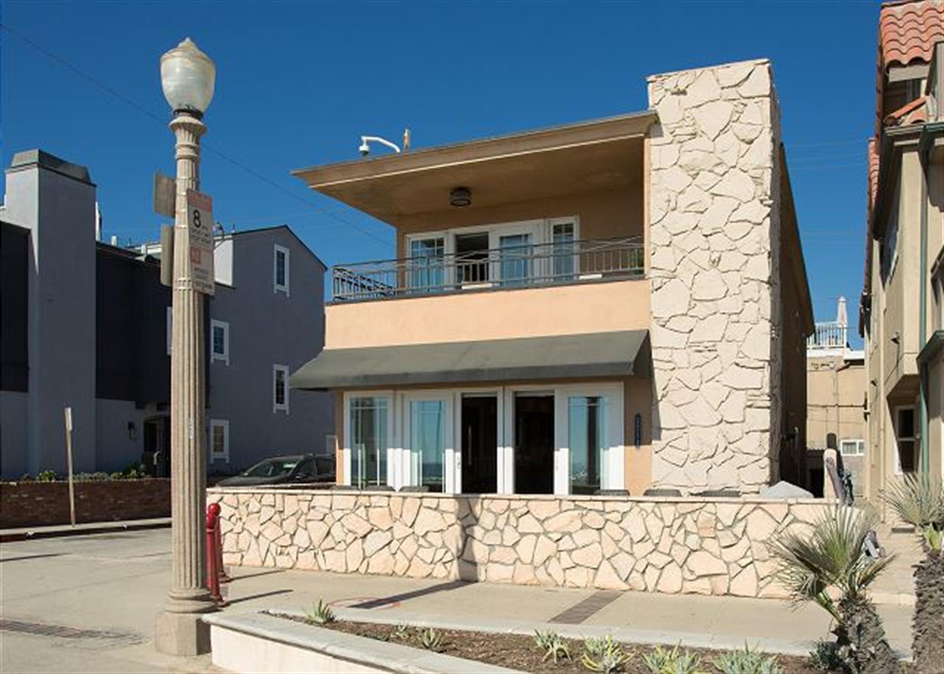 Exterior view from beach