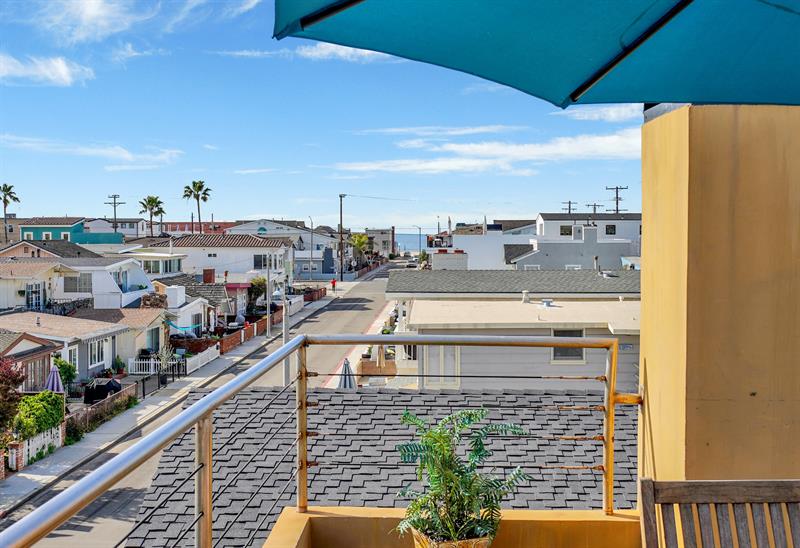 View from upper patio