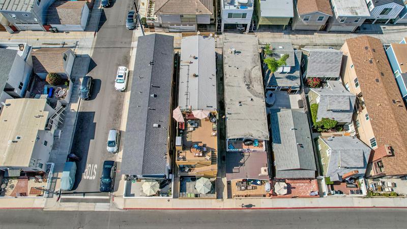Aerial view above the home