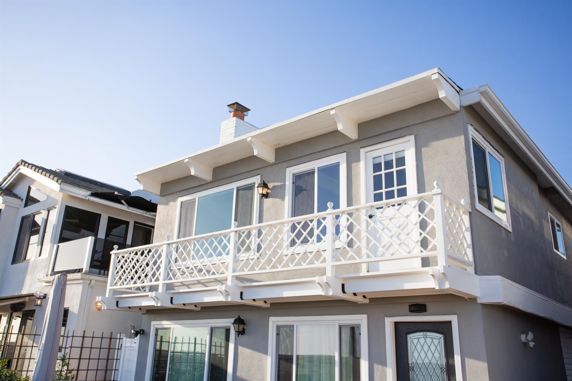 Unit B strand view  Front of Home