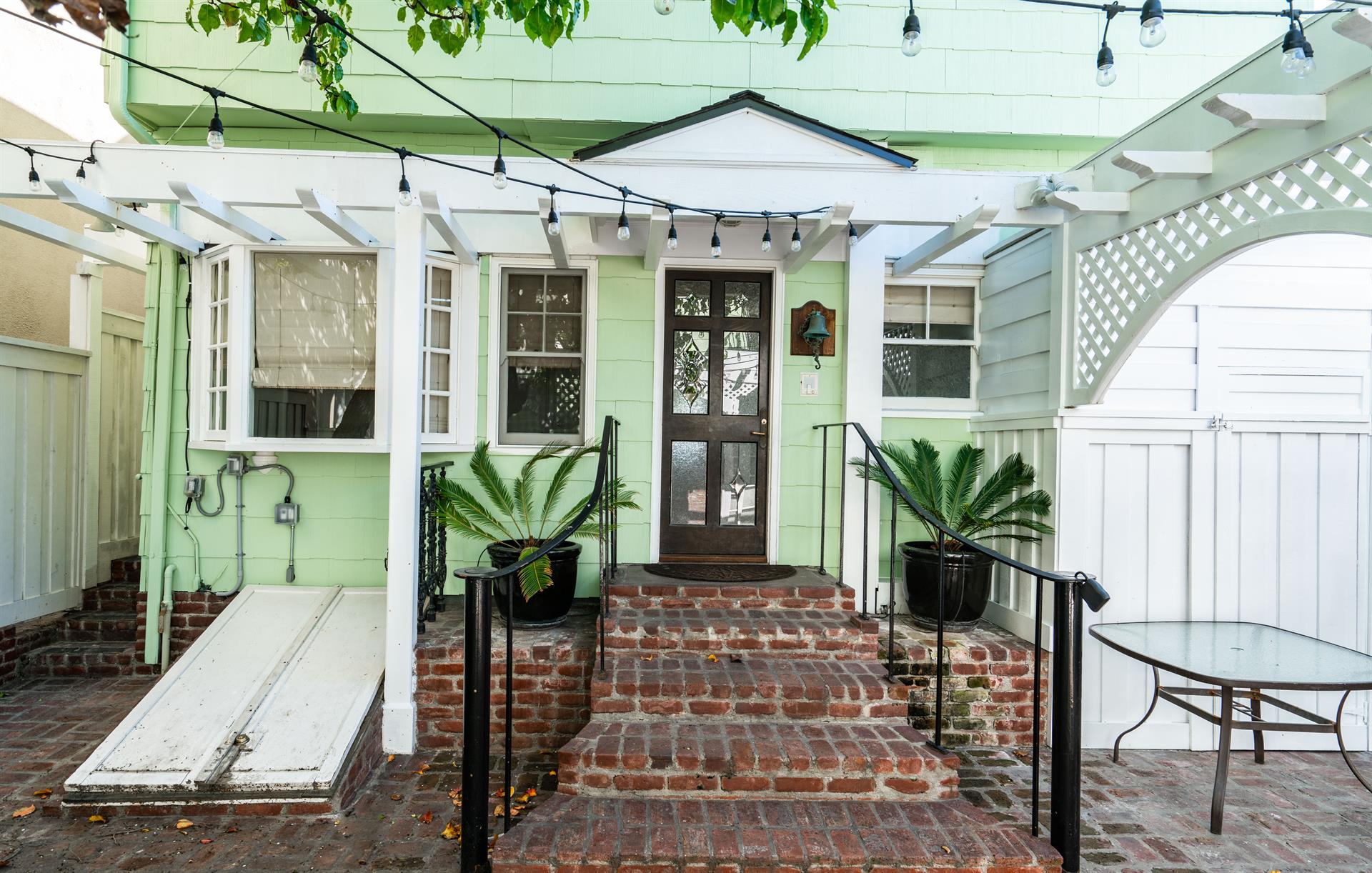 Entry to home from back patio