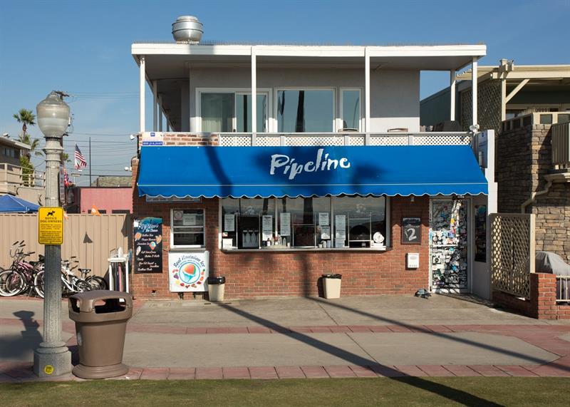 Above the Pipeline , view of the unit from the strand
