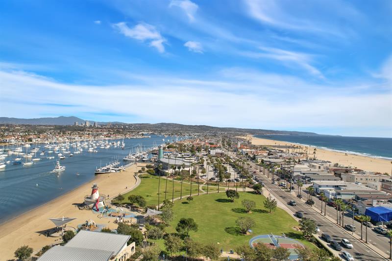 Peninsula aerial view