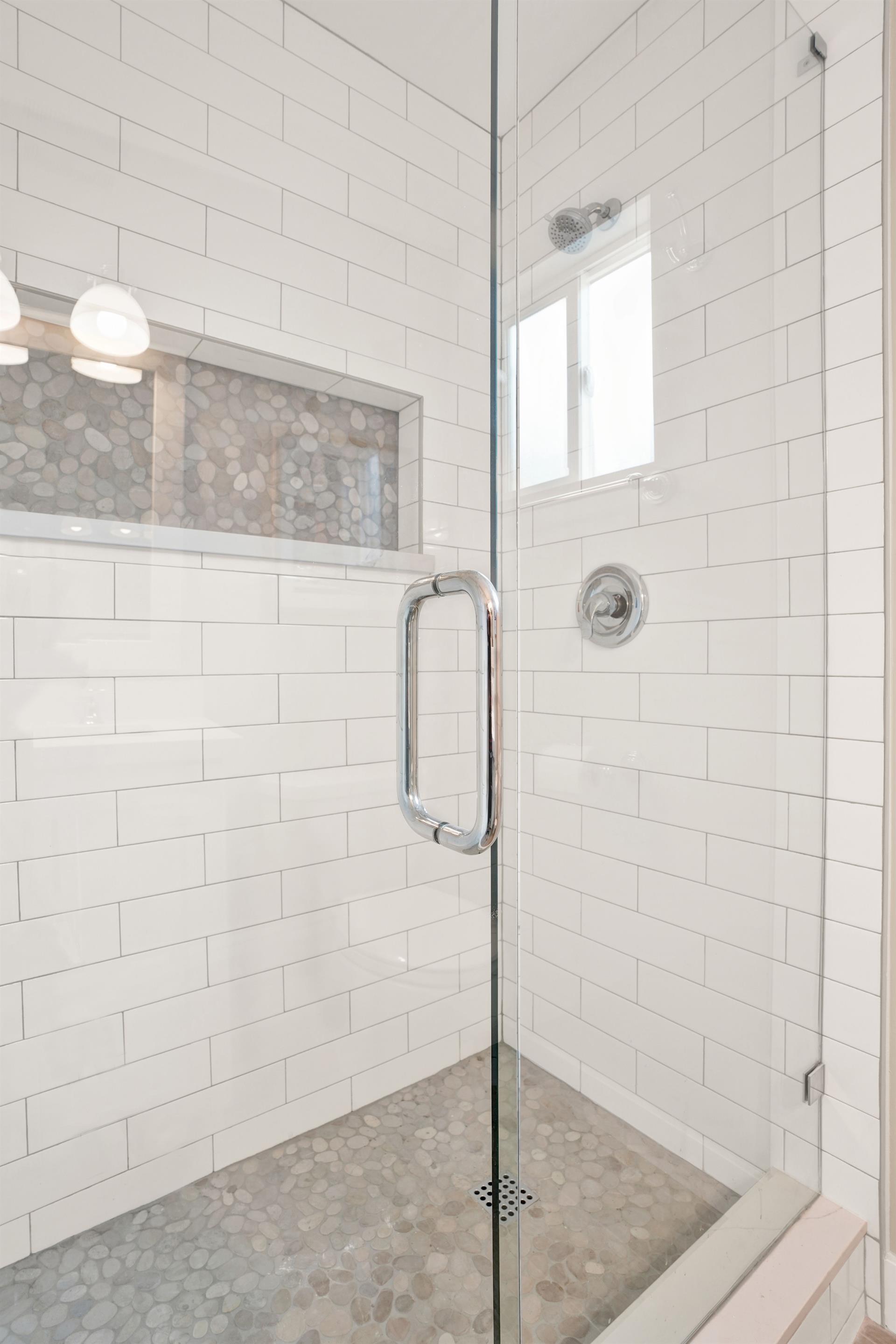 Unit A Bathroom 1 shower