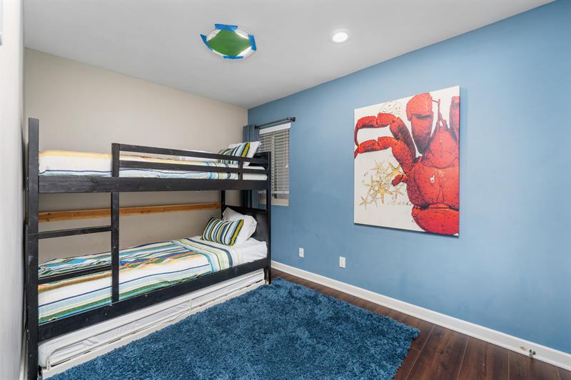 Bedroom 3 bunks