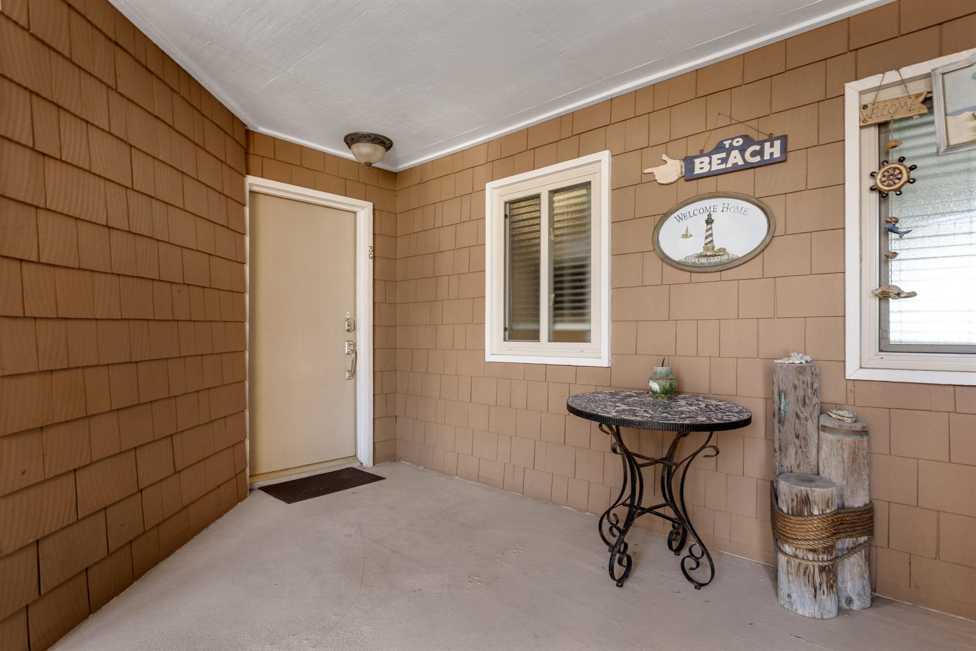 Entry, unit front door