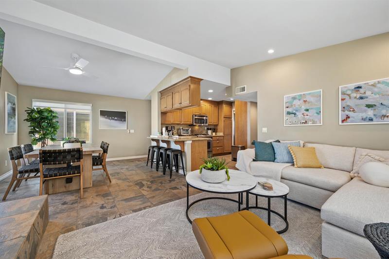 Living Room  Kitchen