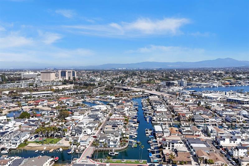 Aerial view of Newport