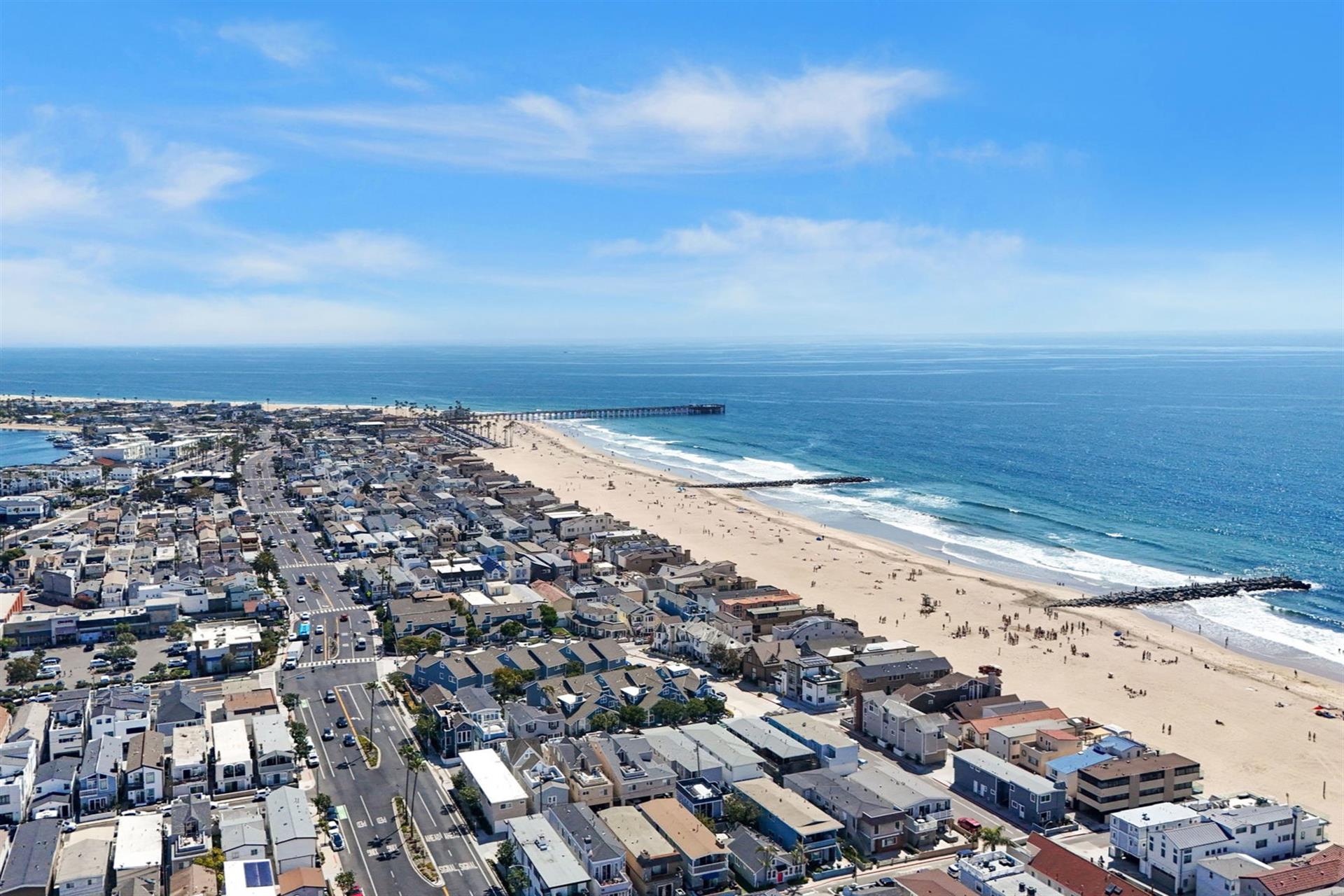 Aerial view of Newport