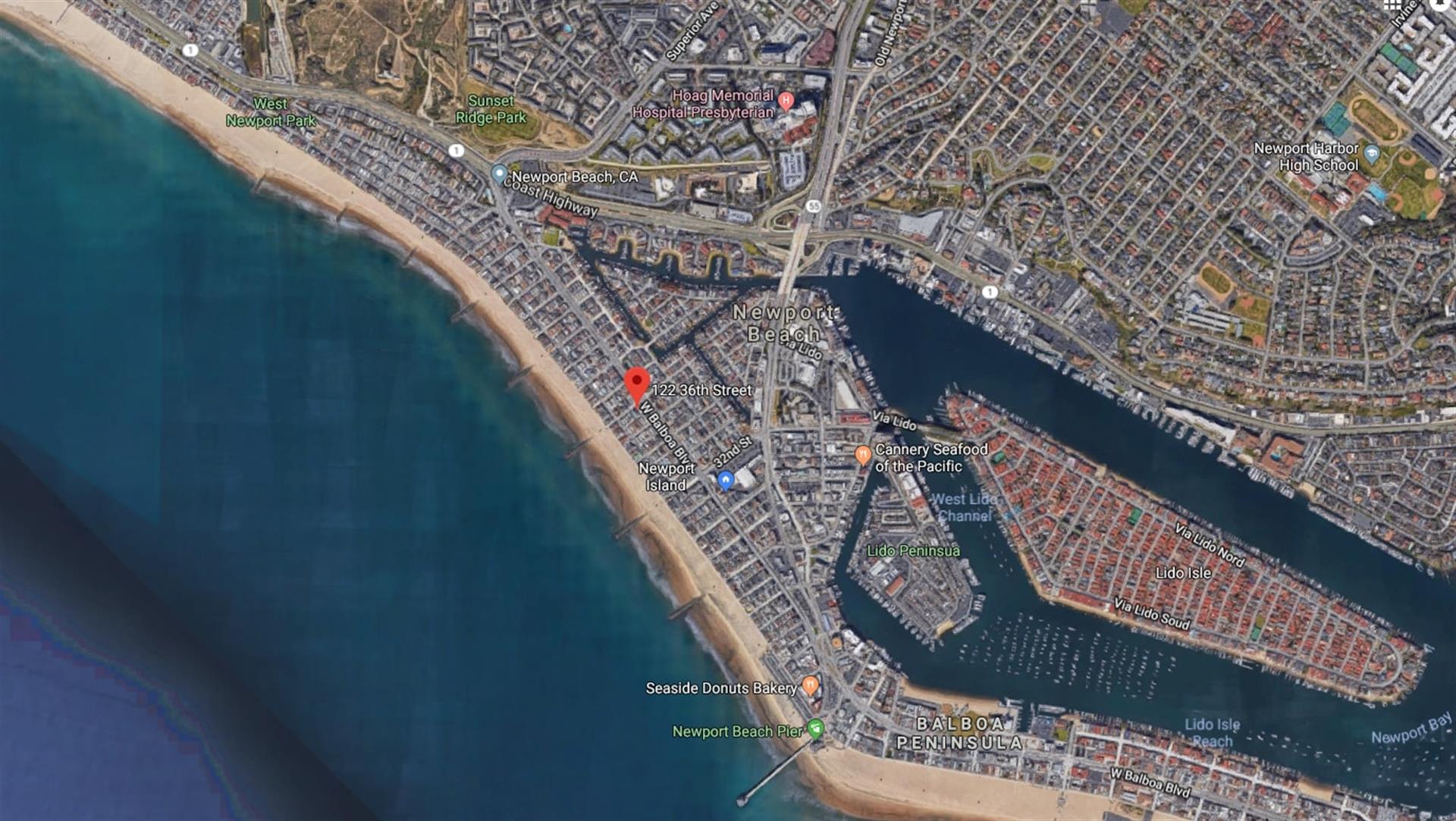 Map with house pinpoint