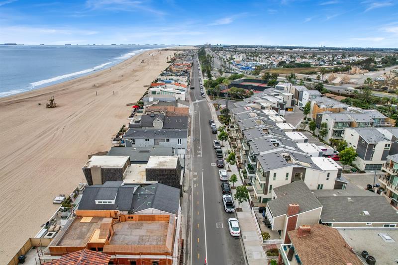 Aerial view of the home on seashore dr