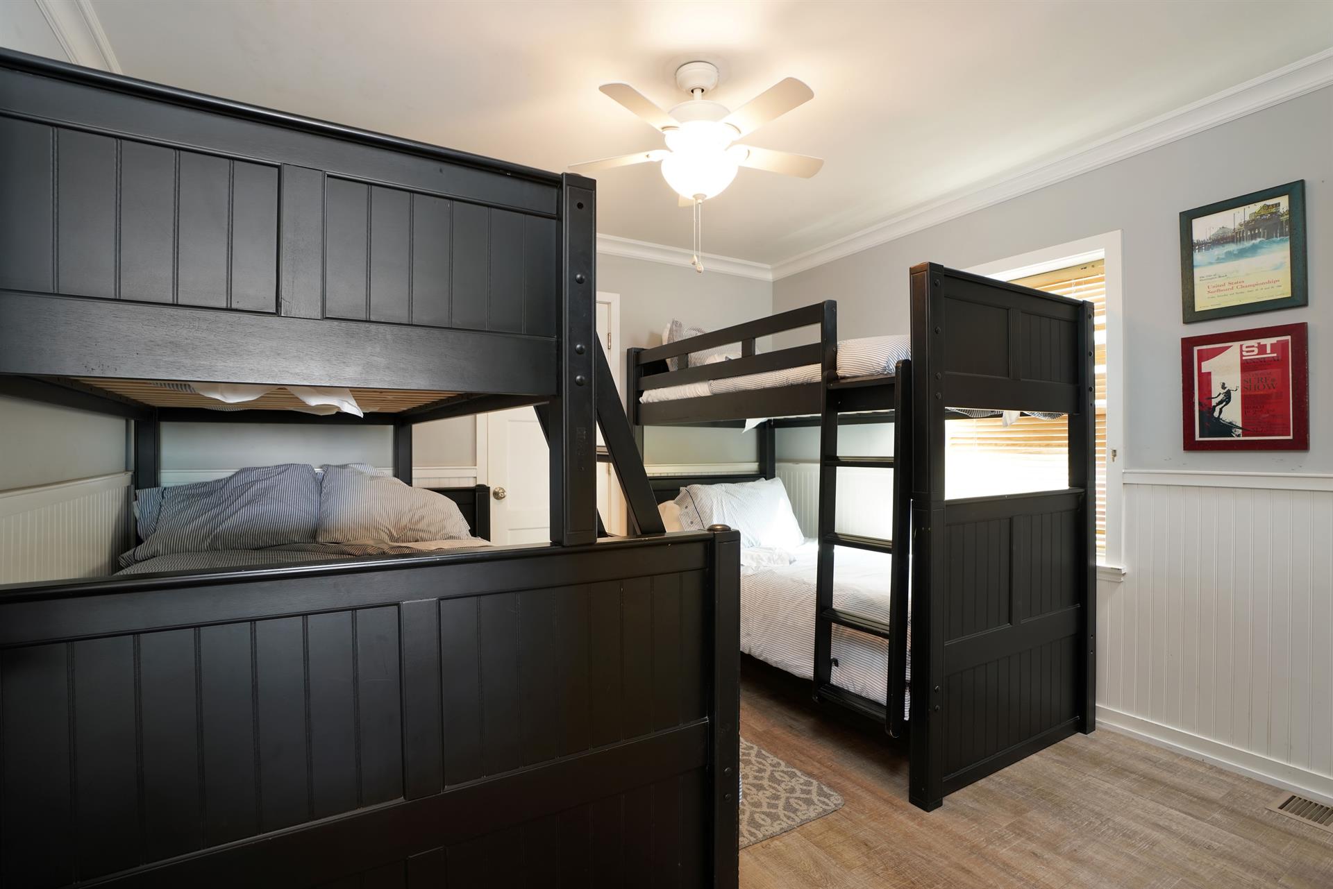 Bedroom 4 bunks