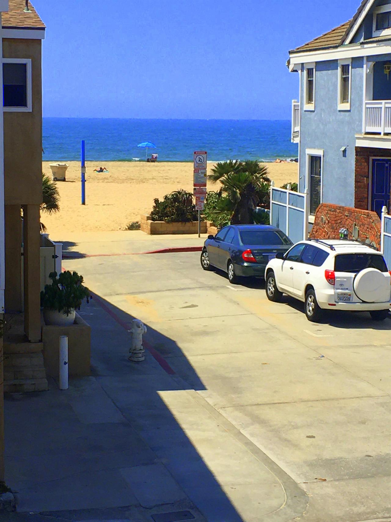 View from upper unit