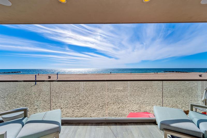 Bedroom 1 private deck view