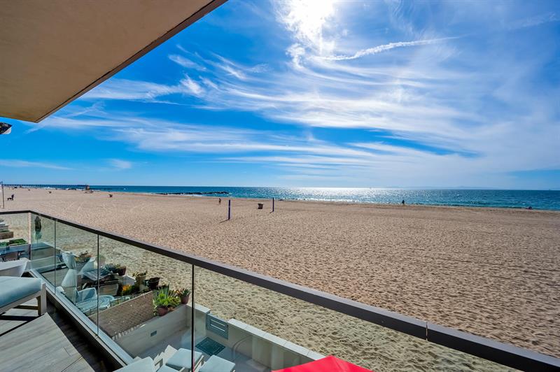 Bedroom 1 private deck view