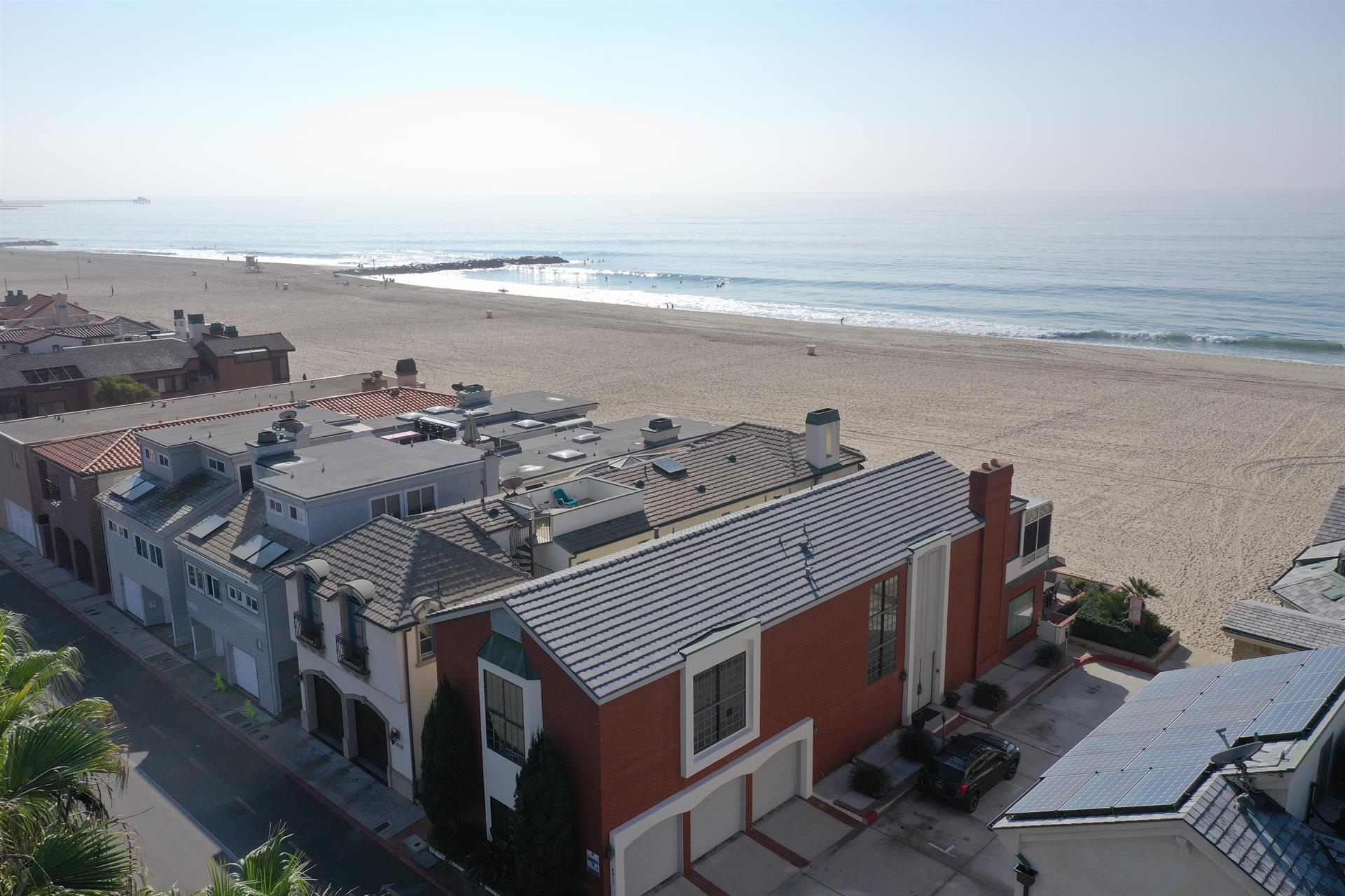 Aerial View Steps to the Ocean