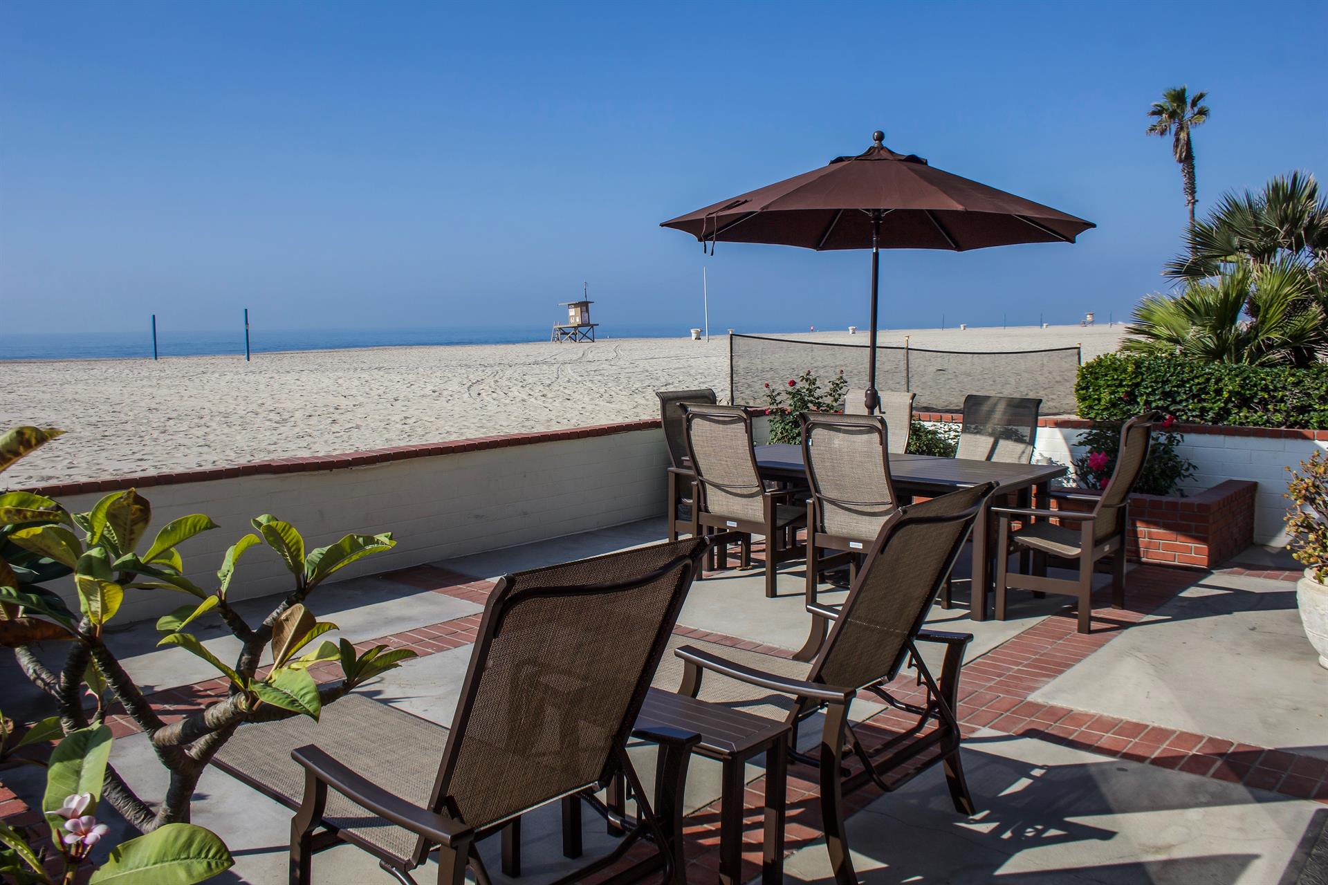 Patio on the Sand