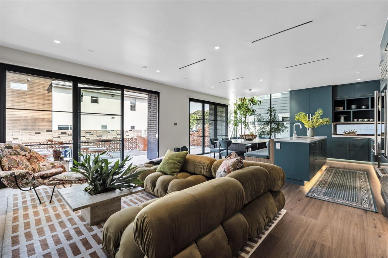 First floor living area  Kitchen