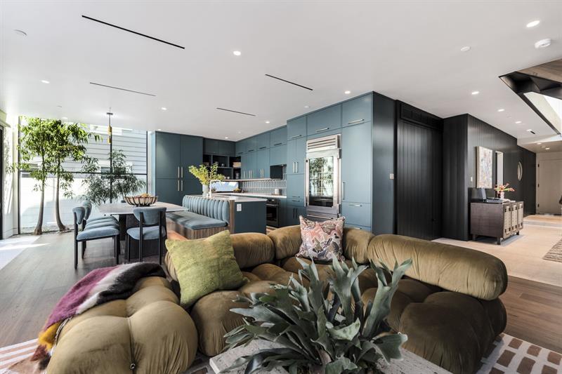 First floor living area  Kitchen