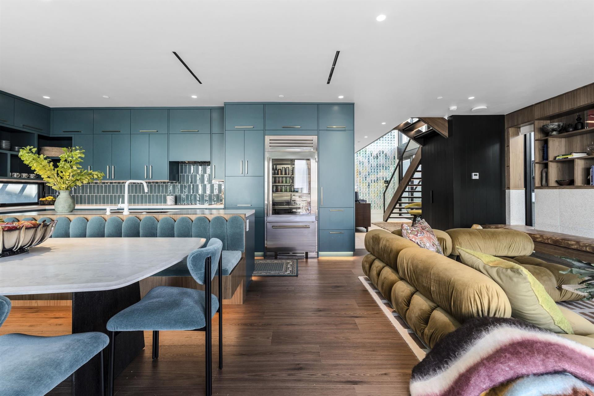 First floor living area  Kitchen