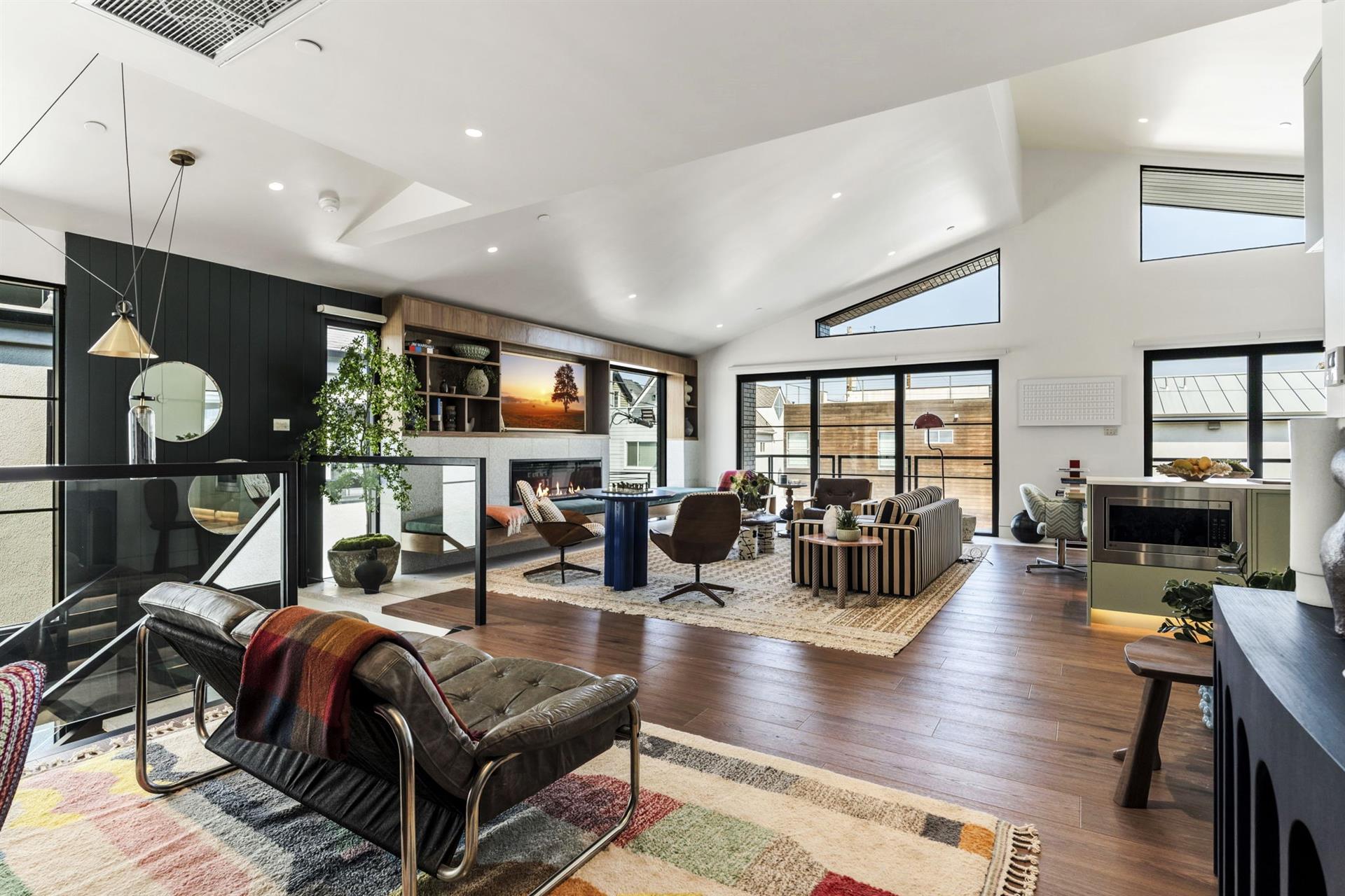 Second floor living area