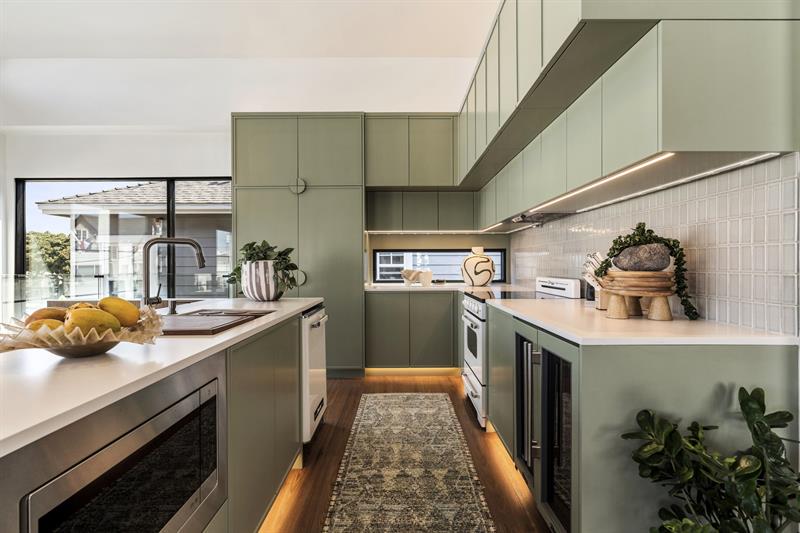 Second floor kitchen