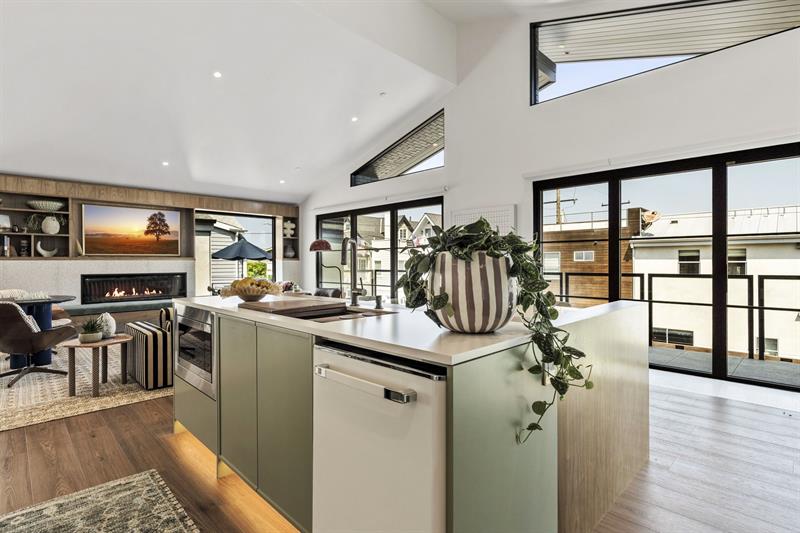 Second floor kitchen