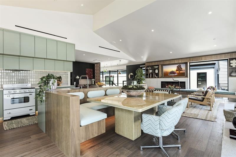 Second floor kitchen  Dining nook