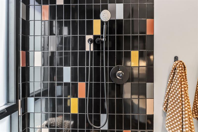 Shared hall bathroom