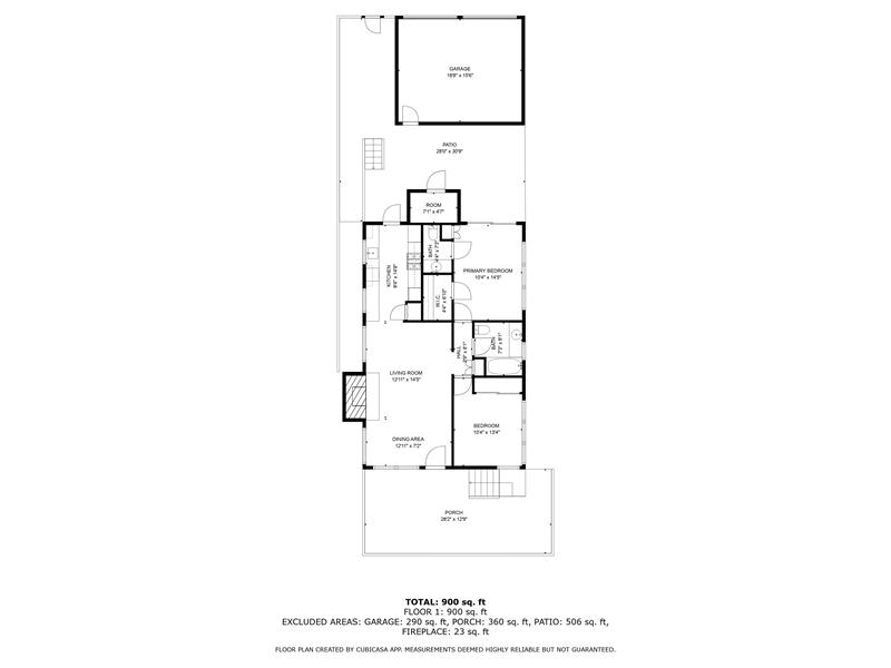 1009 West Bay floorplan