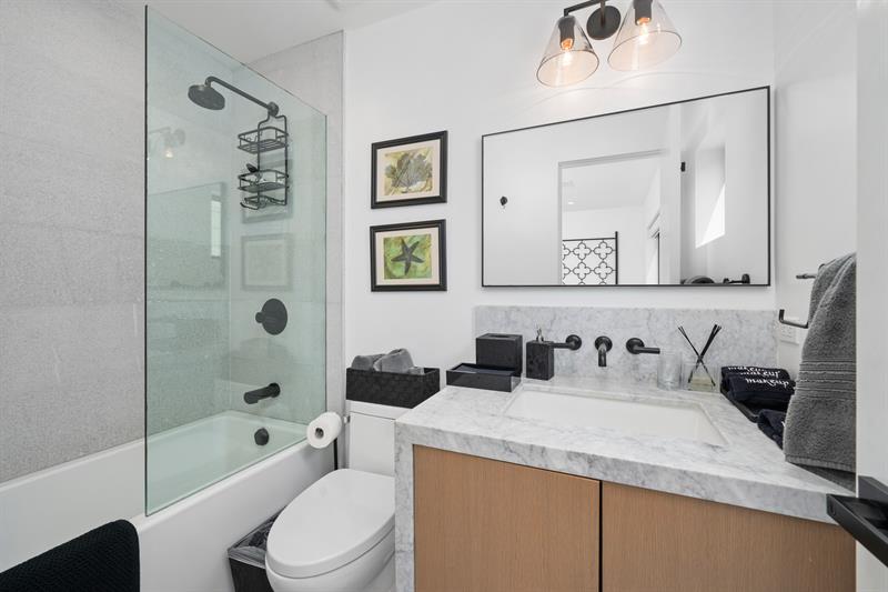 Guest suite bathroom